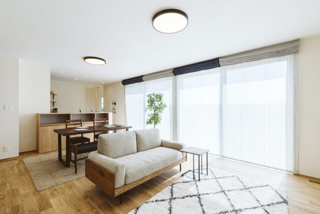 漆喰壁「ルナしっくい」で快適な住まいに